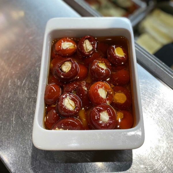 Poivrons farcis au chèvre