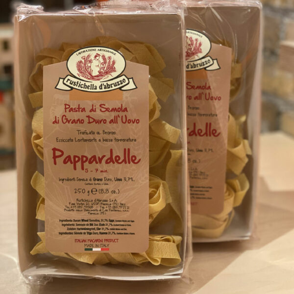 Papardelle aux oeufs