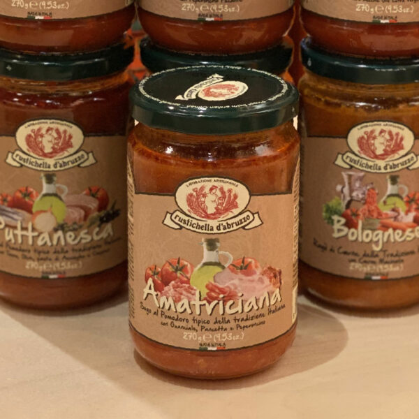 Sauce Amatriciana (pancetta & guanciale)