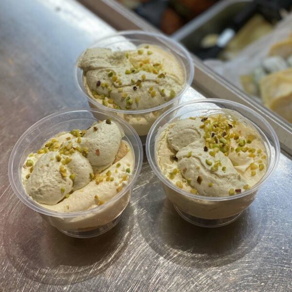 Tiramisu individuel aux pistaches